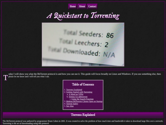 torrenting screenshot