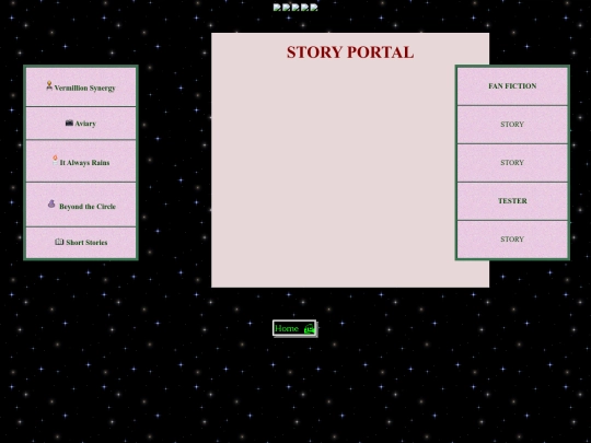 shortstories/fanfics screenshot