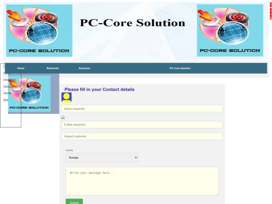 contact screenshot