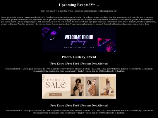 event/event screenshot