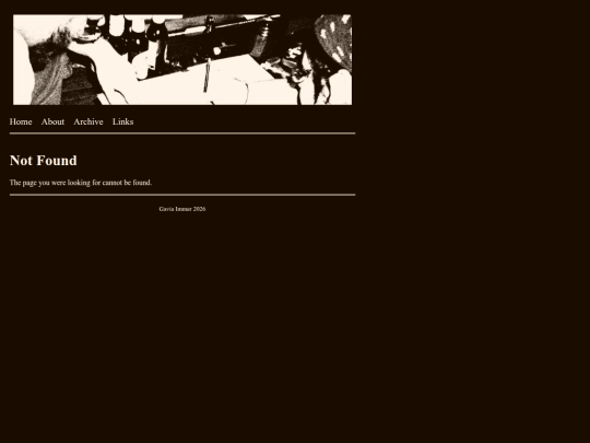 not_found screenshot