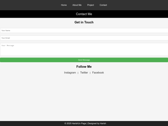 contact screenshot