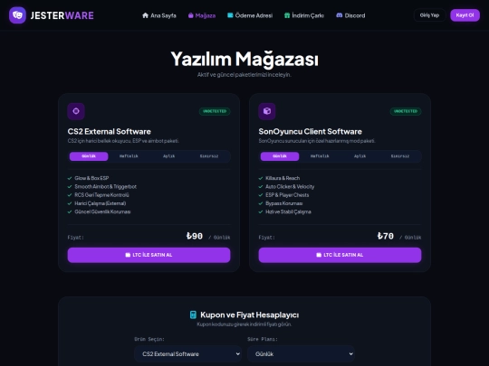 market screenshot