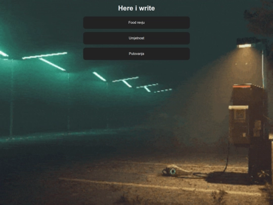 blog screenshot