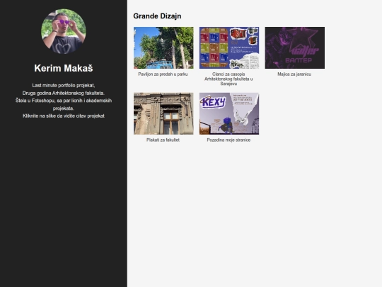 portfolio screenshot