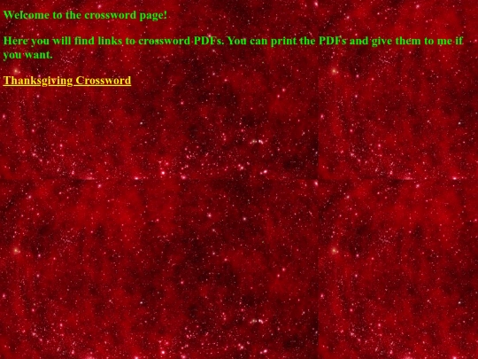 crossword screenshot