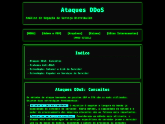 arquivos/ddos screenshot