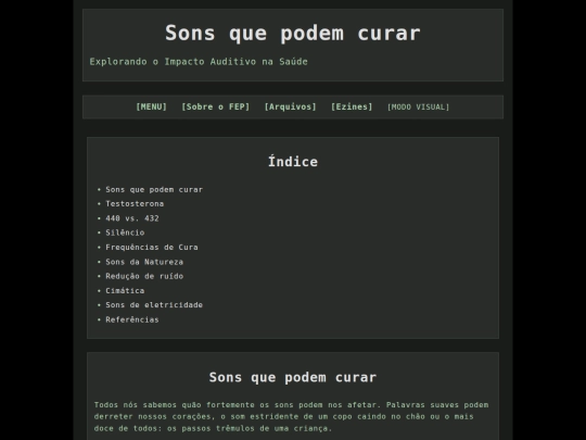 arquivos/exociencia/sonsquecuram screenshot