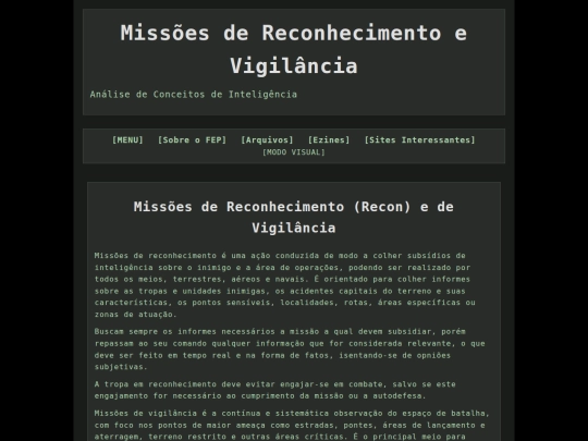 arquivos/intel/missoesreconevig screenshot