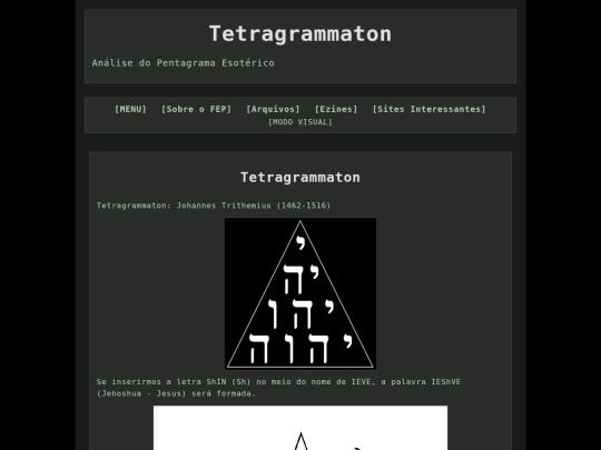 arquivos/misticismo-ocultismo/tetragrammaton screenshot