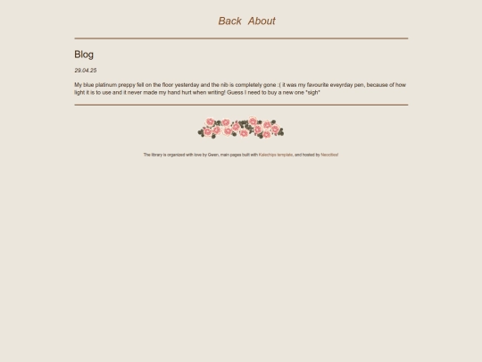 blog screenshot