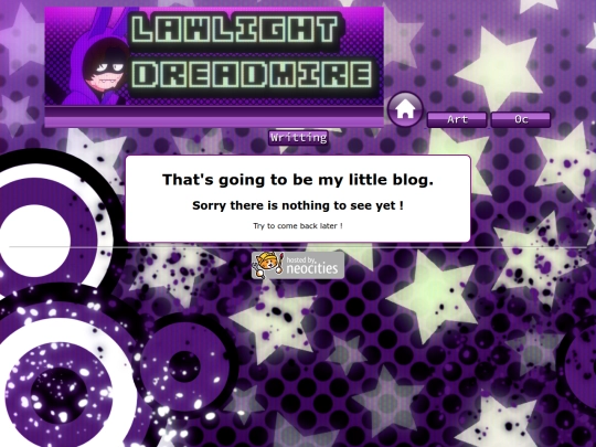 Blogpage screenshot
