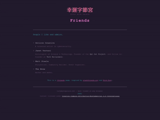 friends screenshot