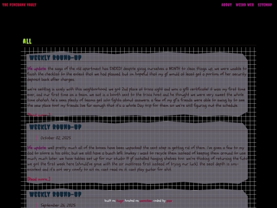 blog screenshot