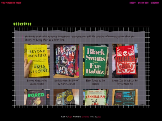 collections/bookfinds screenshot