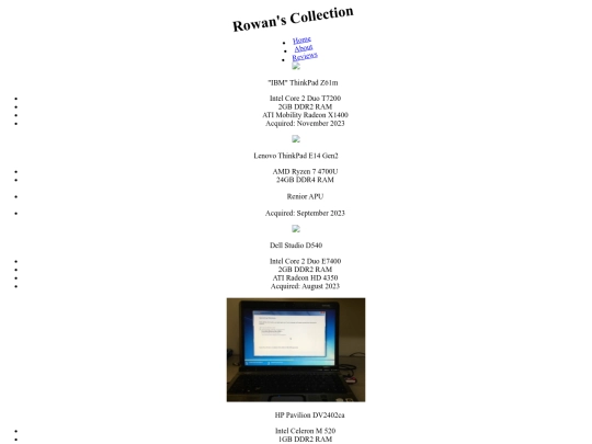 collection screenshot