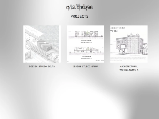 projects screenshot