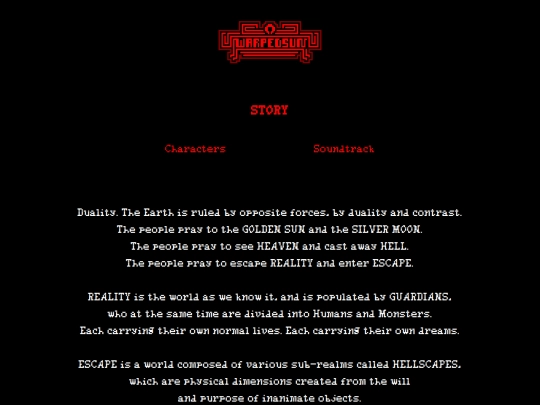 warpedsun/story screenshot