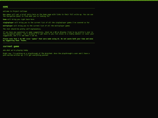home screenshot