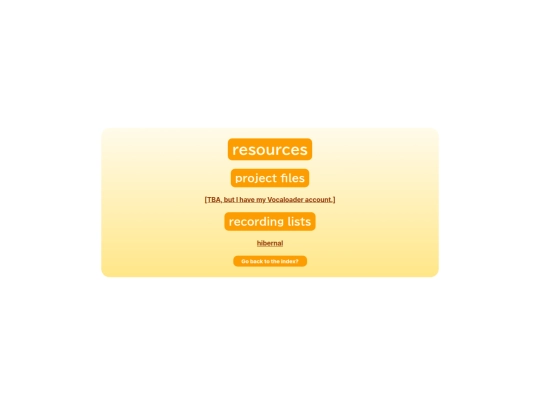 resources screenshot