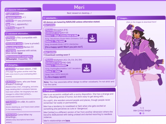 voicebanks/meri screenshot