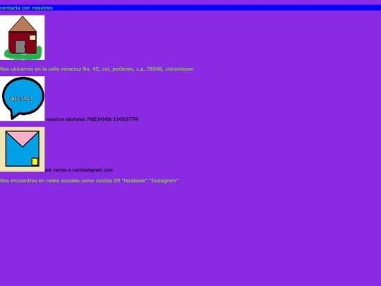 actividad de capa/pagina2/index html/contactos screenshot