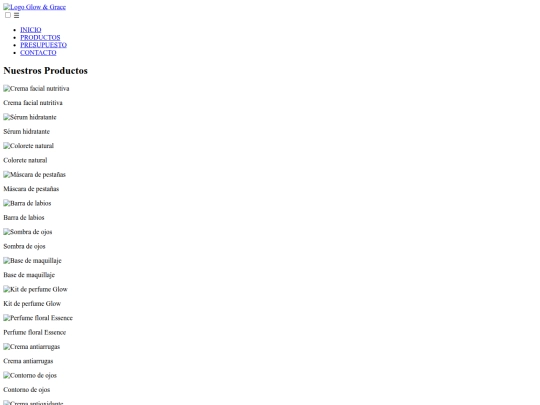productos screenshot
