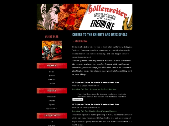 articles screenshot