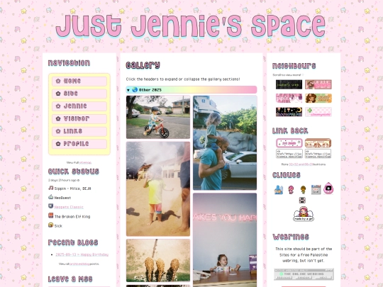 jennie/gallery screenshot