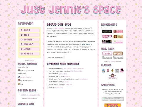 site screenshot