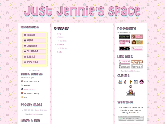 sitemap screenshot