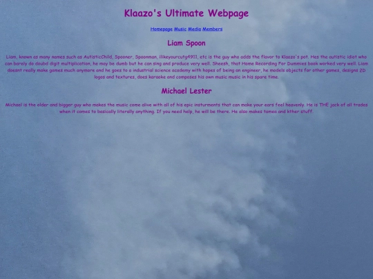 members screenshot