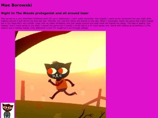 mae screenshot