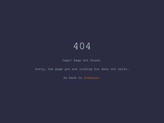not_found screenshot