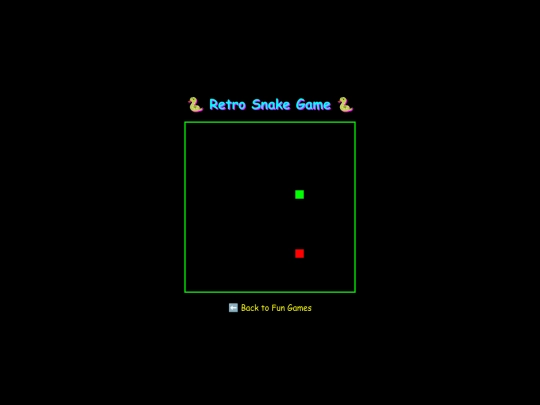 snake-game screenshot