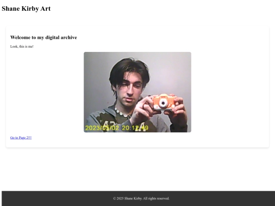 My Website screenshot