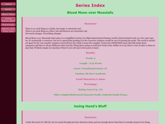 series screenshot