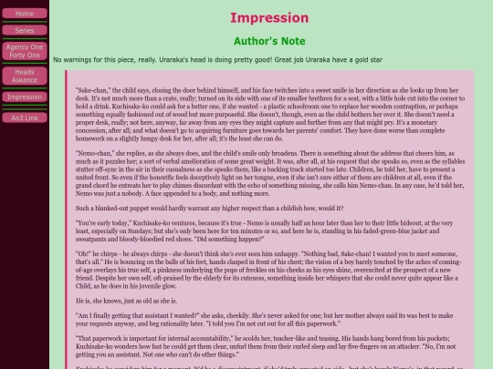 series/agency/askance/impression screenshot