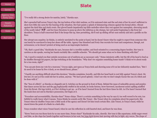 series/agency/askance/slate screenshot