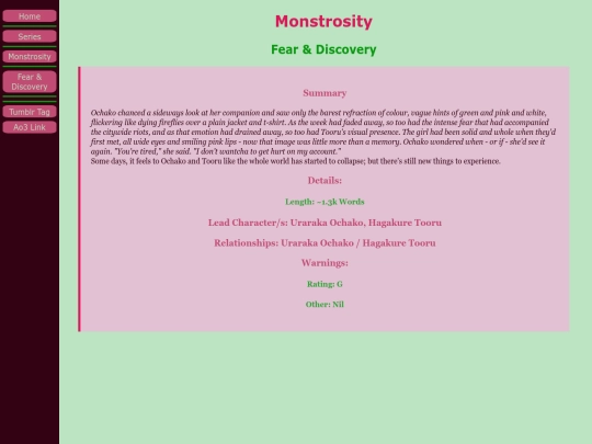series/monstrosity screenshot