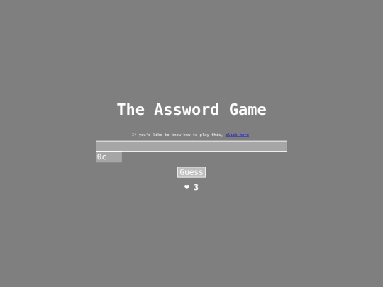 assword_game screenshot