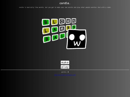 cordle/play screenshot