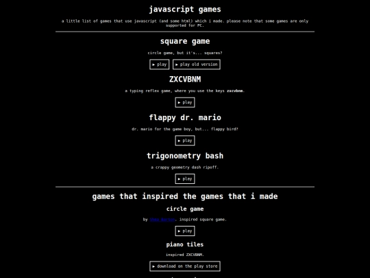 js_games screenshot