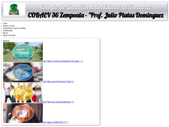becas screenshot