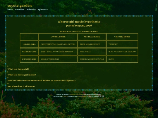 ephemera/horsegirlmovies screenshot