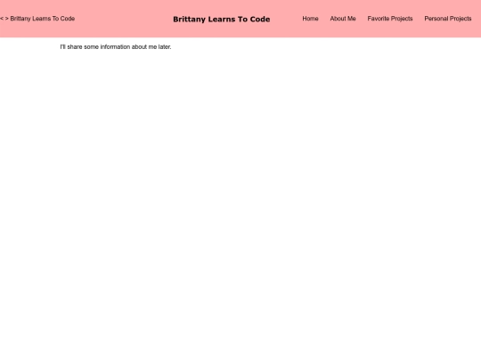 about-me screenshot