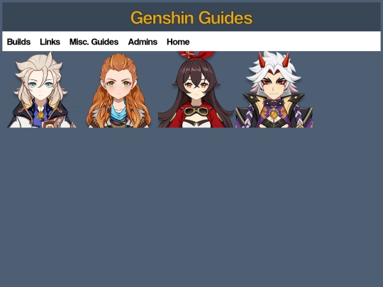 chars screenshot