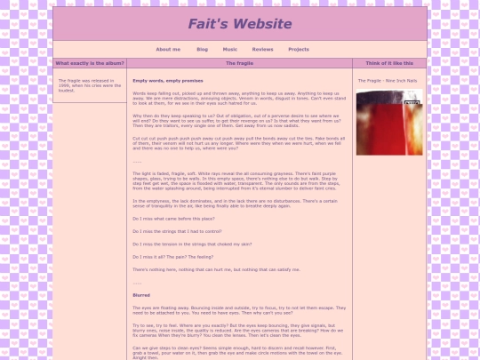 reviews/thefragile screenshot