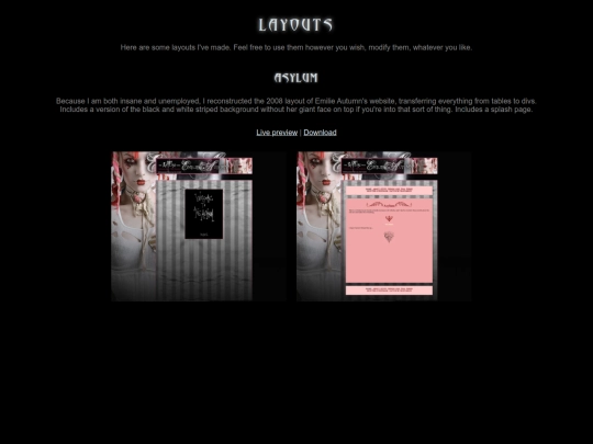 webcraft/layouts screenshot