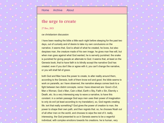 blog/posts/2021-12-27-the-urge-to-create screenshot